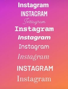 インスタフォントの種類が新しく複数追加 お洒落な使い方をフォント毎に紹介 App Story